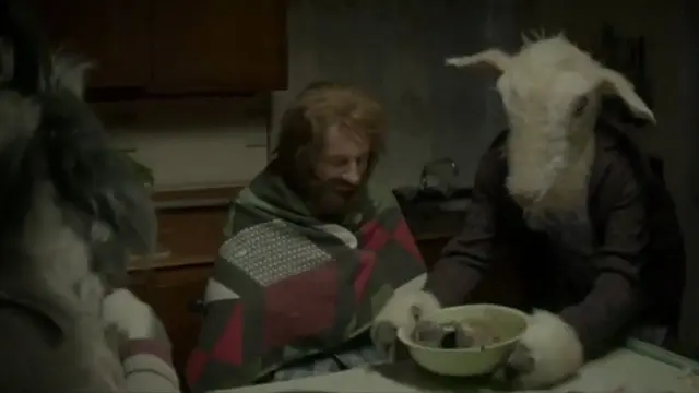 Still from A Boy Raised By Goats